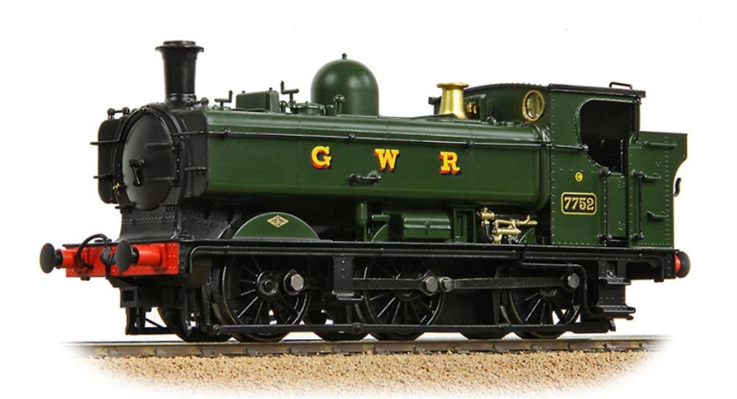 Bachmann OO 32-215A GWR 57XX Pannier Tank 7752 GWR Green (GWR)