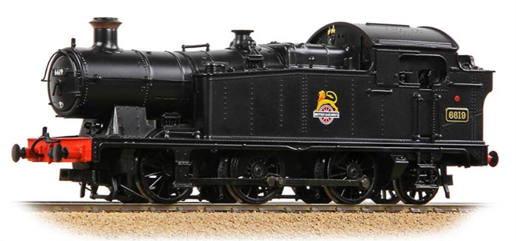 Bachmann OO 32-085A BR 6619 ex-GWR 56xx Class 0-6-2T BR Black Early Emblem