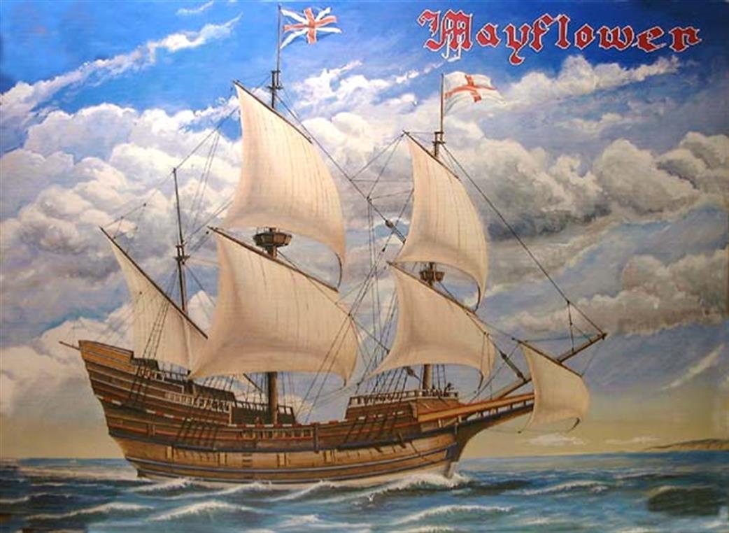 Trumpeter 1/60 01201 Mayflower Sailing Ship Kit