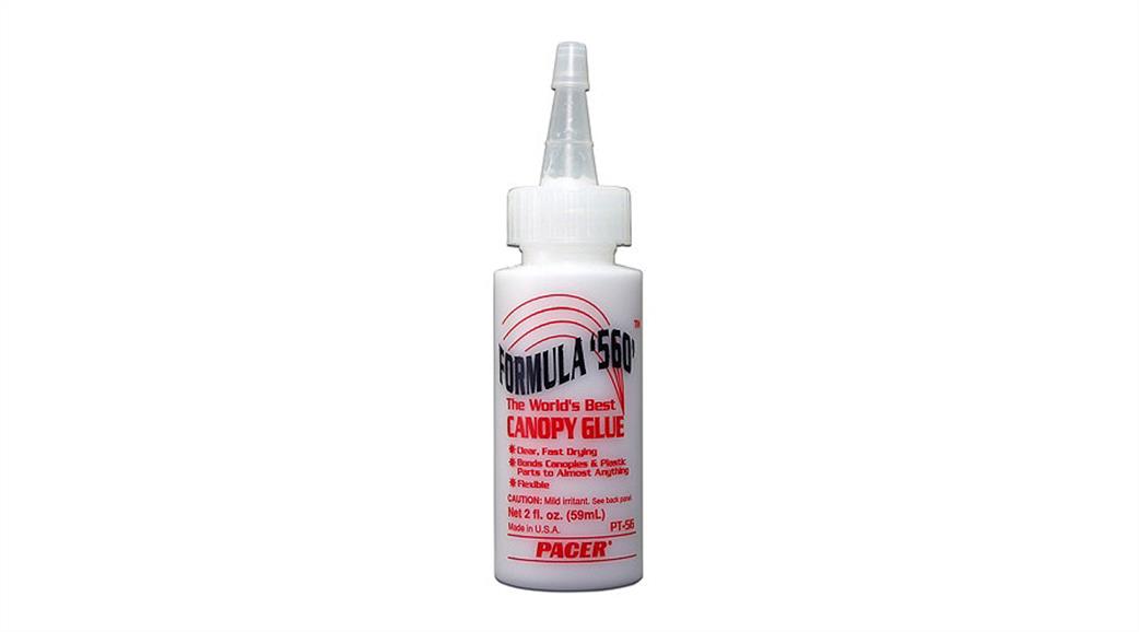 Pacer  PT56 Formula 560 Canopy Glue 2oz