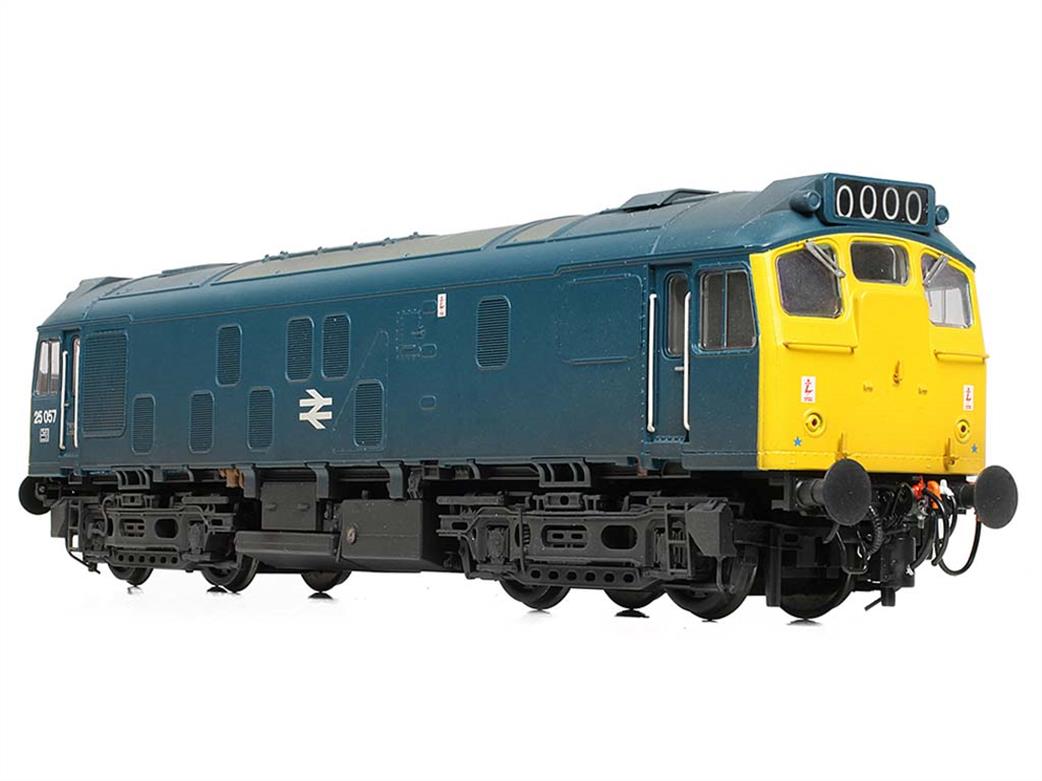 Bachmann OO 32-340 BR 25057 Class 25/1 Diesel Locomotive BR Blue Weathered