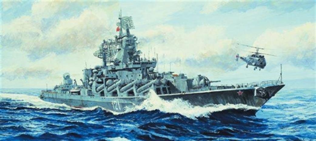 Trumpeter 1/700 05720 Moskva Modern Russian Navy Slava Class Cruiser Kit