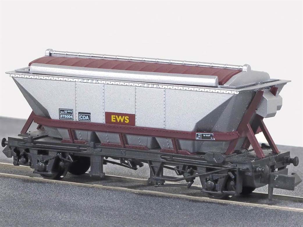 Peco N NR-306 China Clay Hopper Wagon CDA EWS Maroon Livery