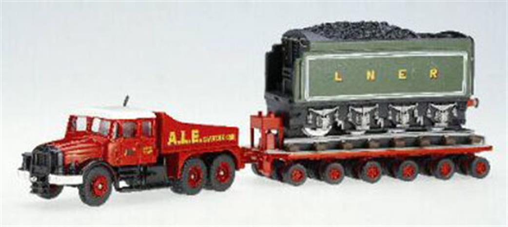 Corgi 1/76 DG198008 Scammell Contractor Trailer & loco ALE