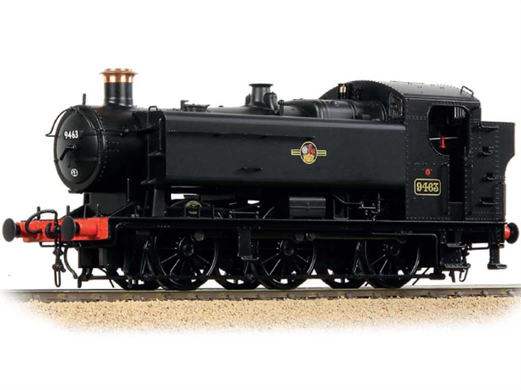 Bachmann OO 35-027A BR 9463 94xx Class 0-6-0 Pannier Tank BR Black Late Crest