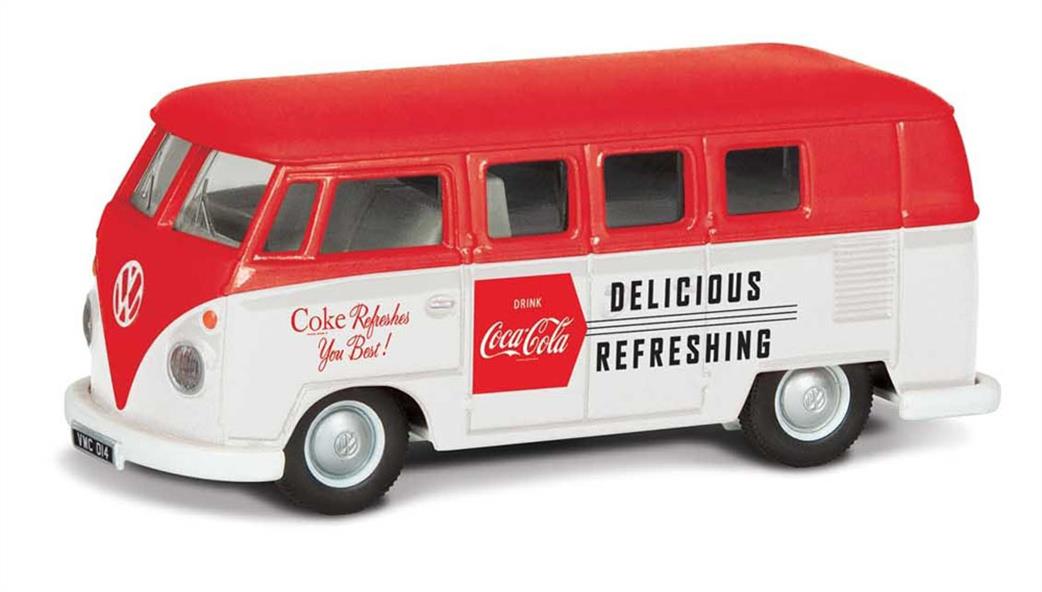 Corgi 1/43 CC02733 Coca Cola Late 1960's VW Camper Model