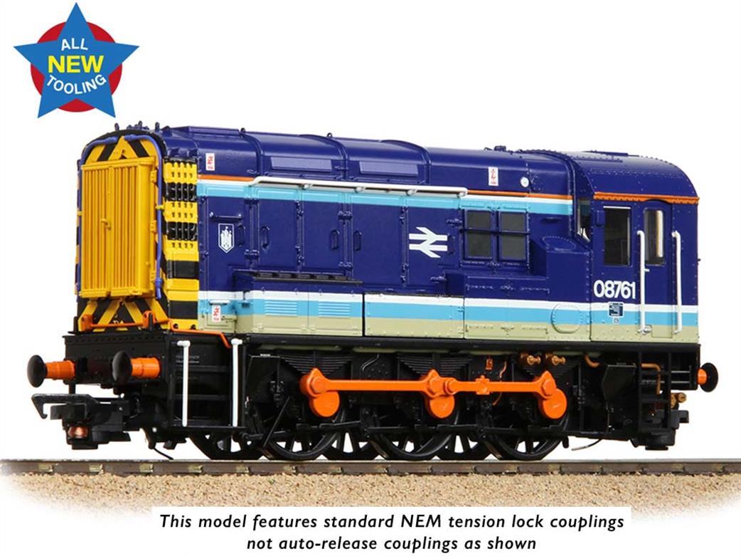 Bachmann OO 35-910 BR 08761 Class 08 Diesel Shunter Provincial Services Livery