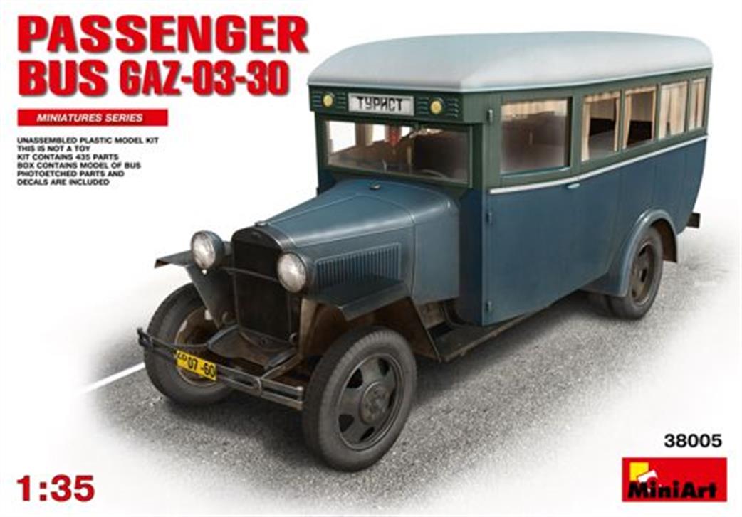 MiniArt 1/35 38005 GAZ-03-30 Passenger Bus