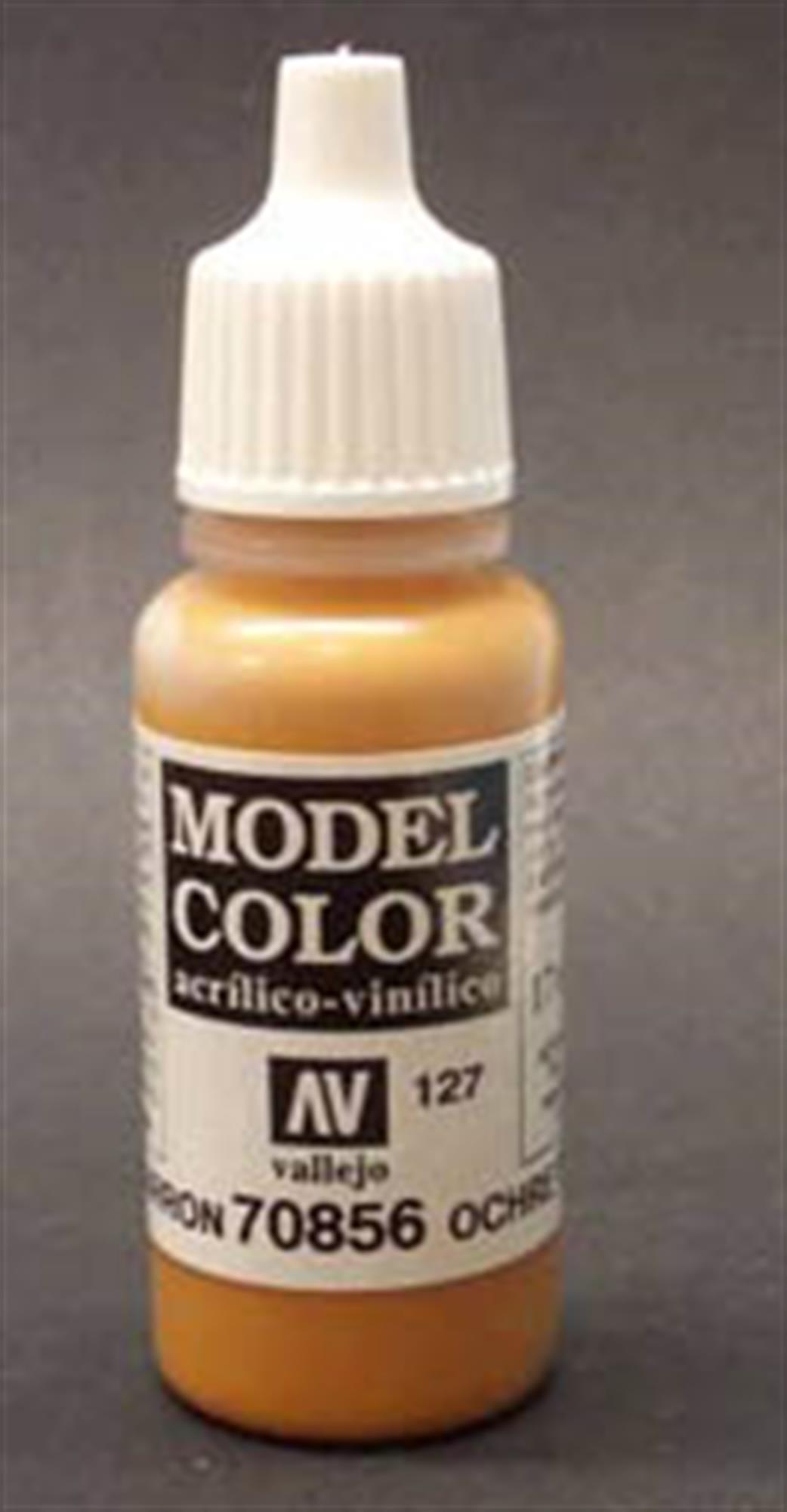 Vallejo  70856 856 Model Color Matt Ochre Brown Acrylic Paint 17ml 127