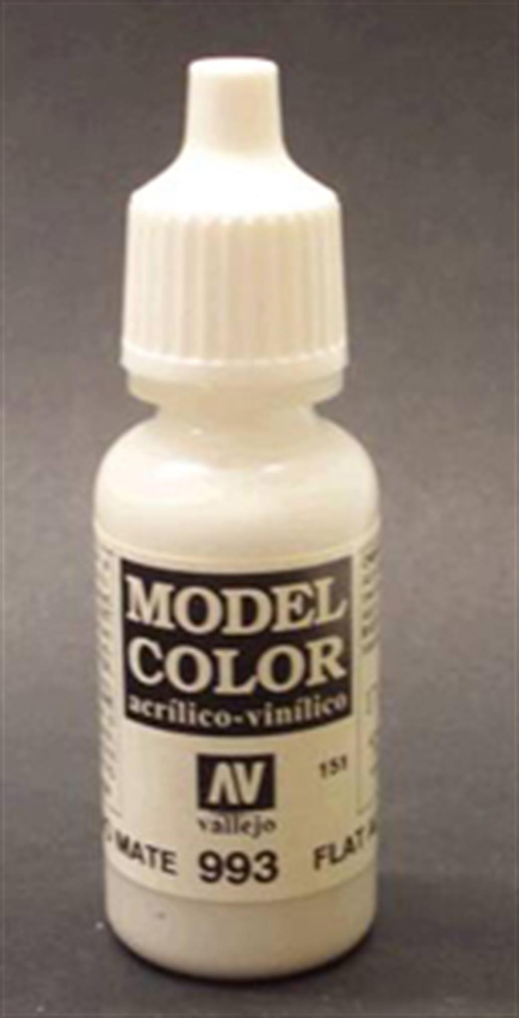 Vallejo  70993 993 Model Color Matt White Grey Acrylic Paint 17ml 151