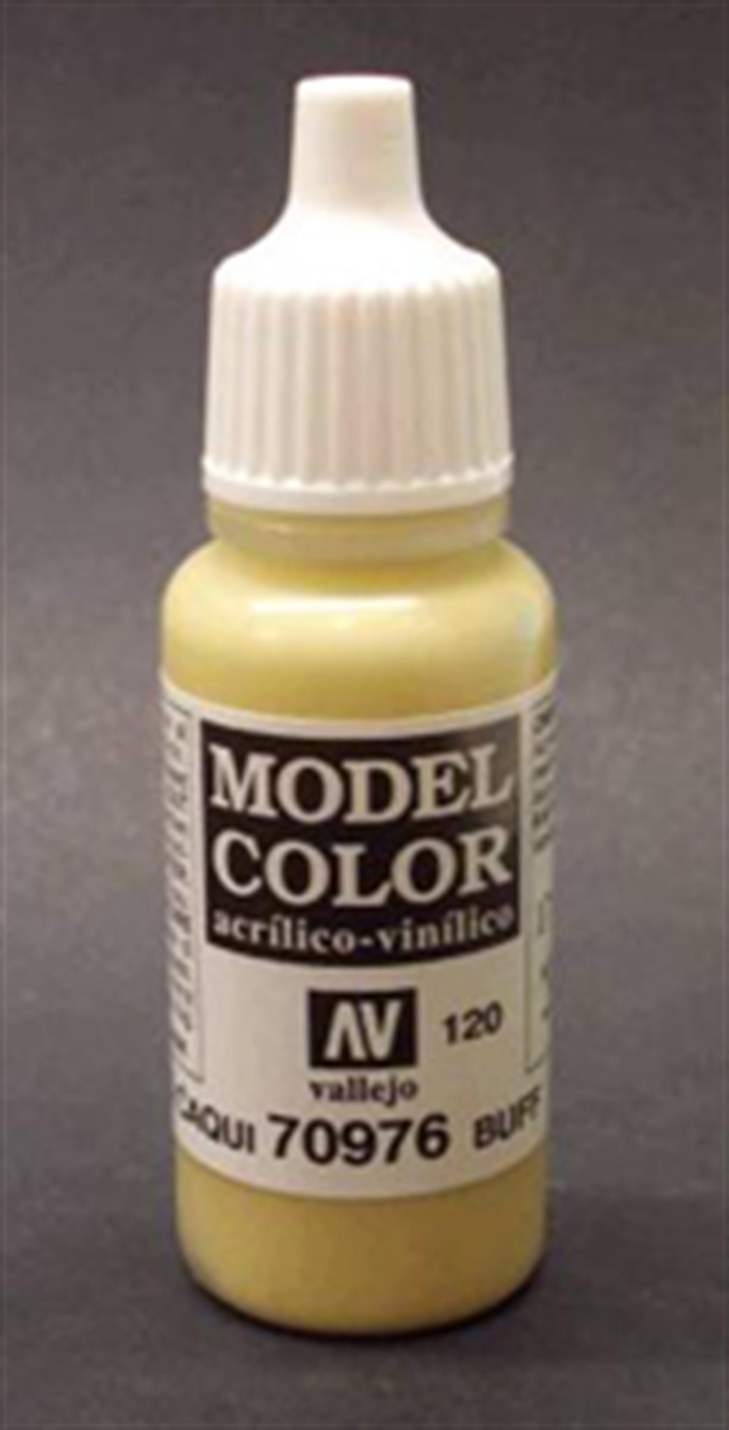 Vallejo  70976 976 Model Color Matt Buff Acrylic Paint 17ml 120