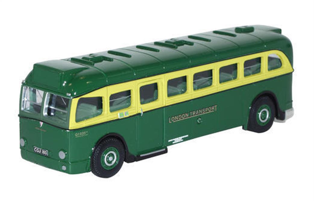 Corgi 1/76 OM41010 AEC Q Single Deck Bus London Transport Civil Defence Mobile Gas Unit