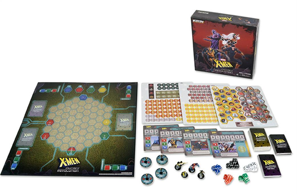 Wizkids  71995 X-Men: Mutant Revolution Board Game