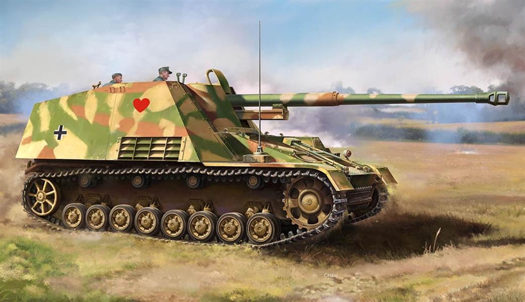 Trumpeter 1/16 00954 German Army SdKfz 164 Nashorn Anti-Tank Gun Carrier