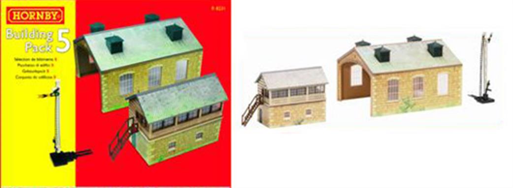 Hornby OO R8231 TrakMat Building Pack No.5