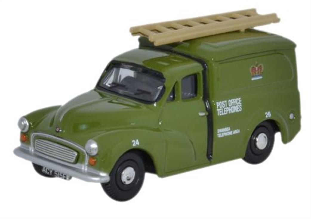 Oxford Diecast 1/76 76MM007 Morris Minor Van PO Telephones