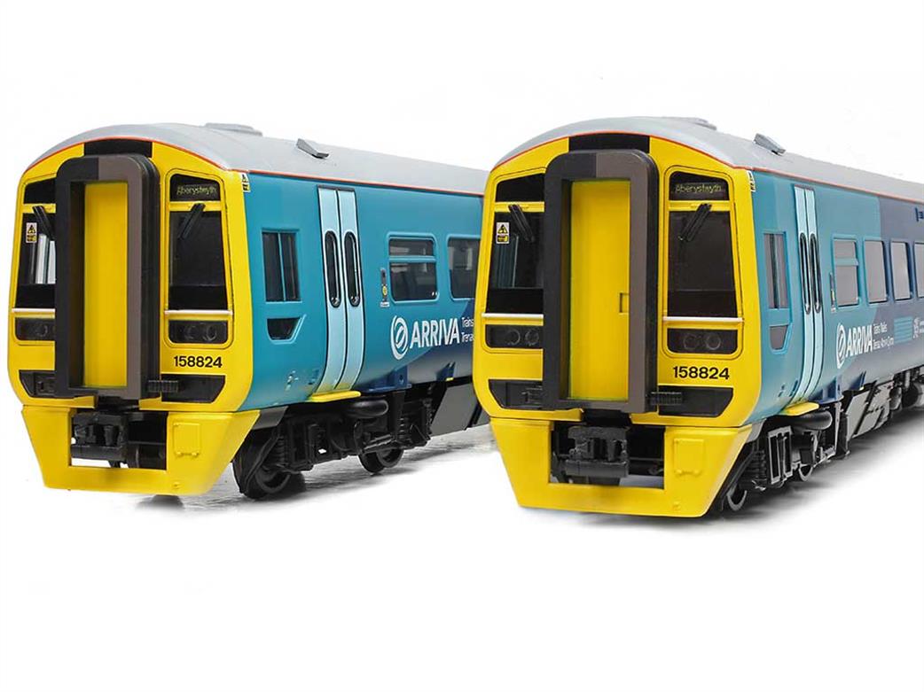 Bachmann OO 31-511A Arriva Trains Wales Class 158 2 Car Diesel Unit Trains Arriva Trains Wales/Trenau Arriva Cymru Revised