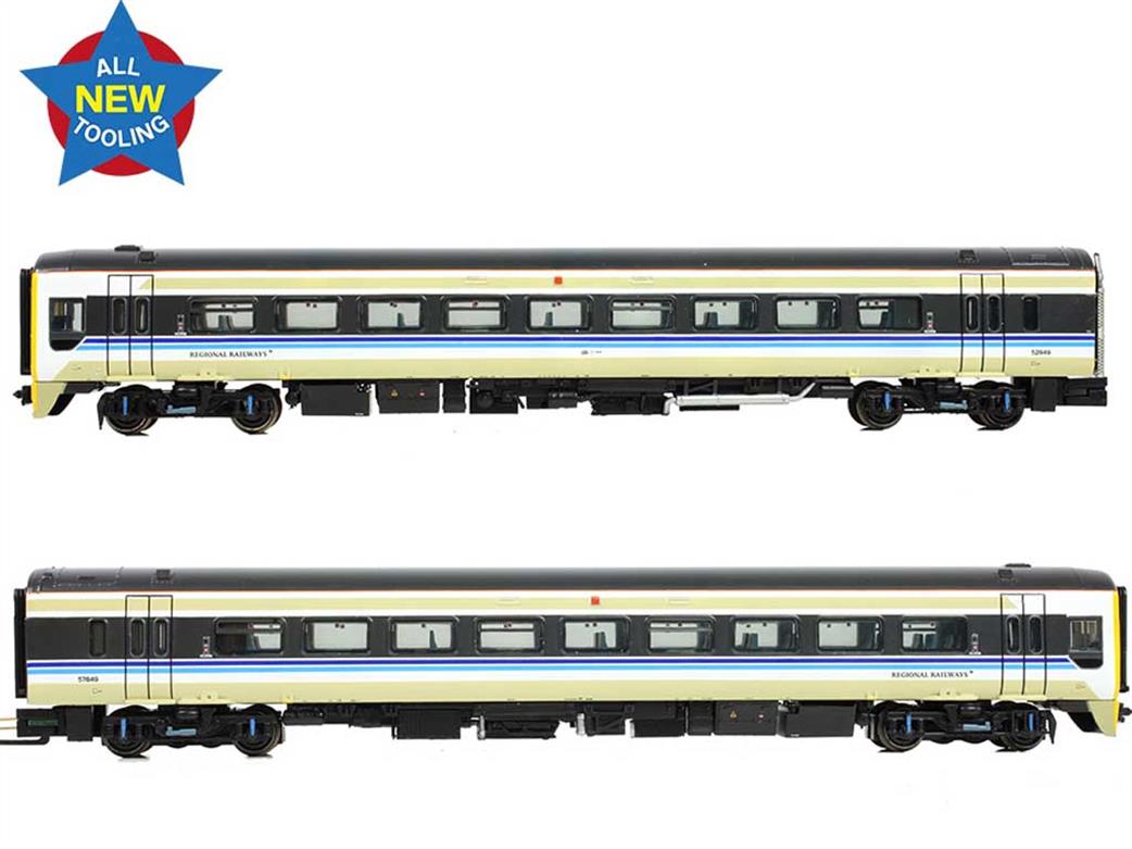 Graham Farish N 371-850 BR 158849 Class 158 Super Srpinter 2 Car DMU Train Regional Railways