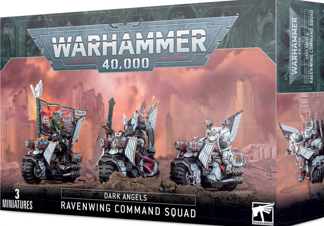 Games Workshop  44-11 Dark Angels Ravenwing Command Squad