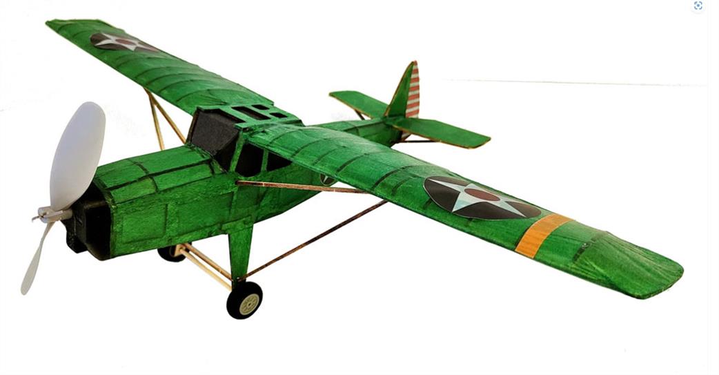 Hensons Flying Models  B05 Skye Dog Rubber Powered Aircraft Kit  18.5