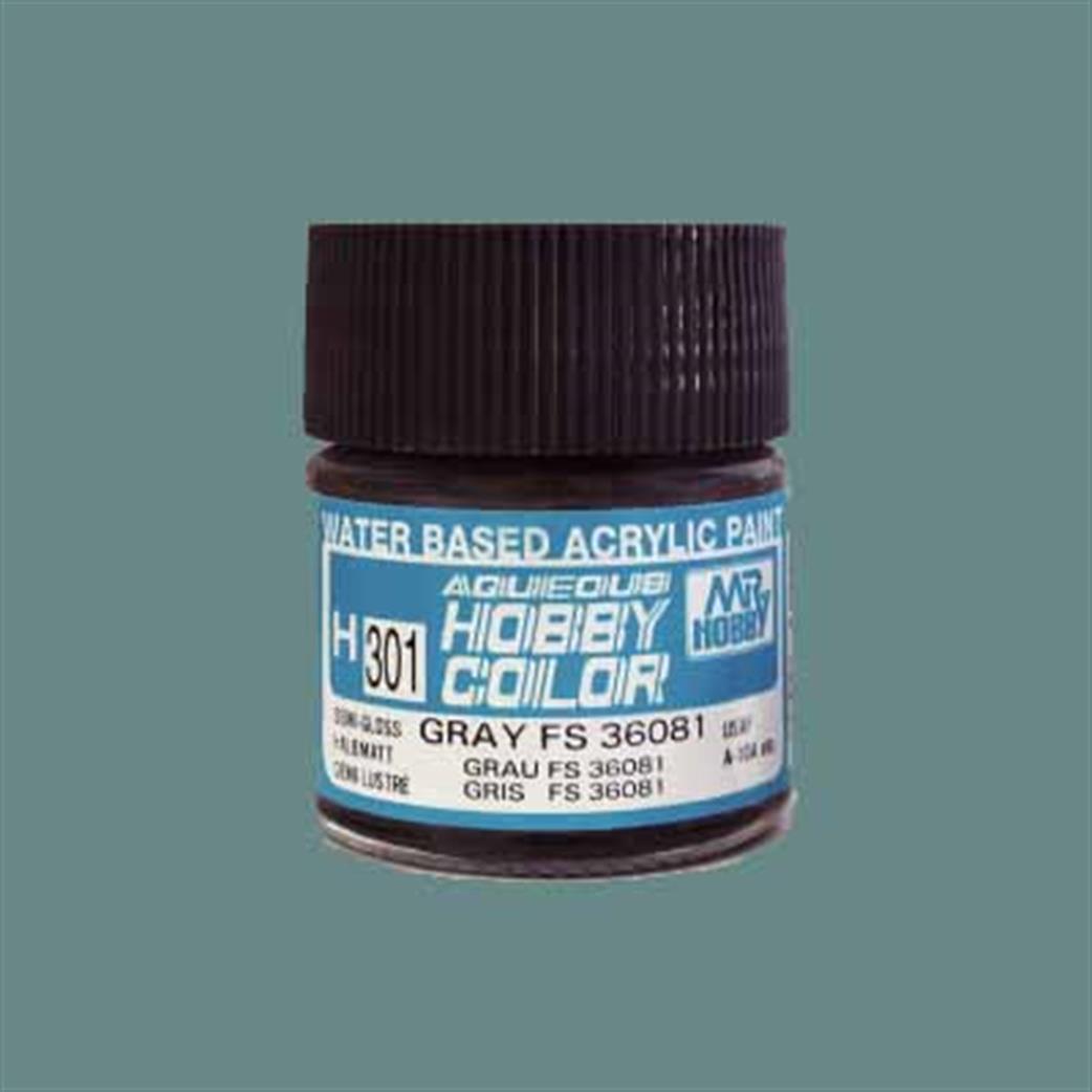 Gunze Sangyo  H306 306 Gray FS36270 Mr Hobby Acrylic Paint 10ml