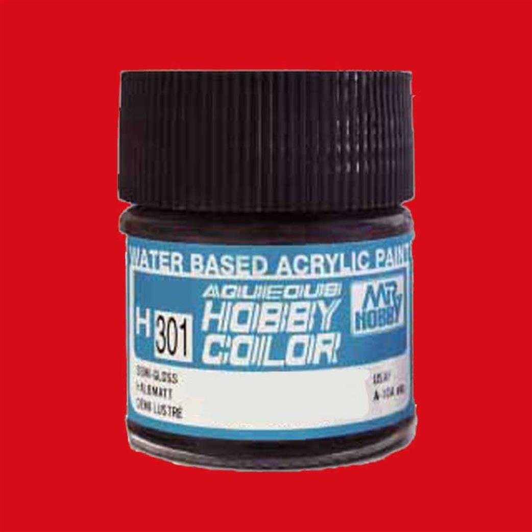 Gunze Sangyo  H86 86 Red Madder Mr Hobby Acrylic Paint 10ml