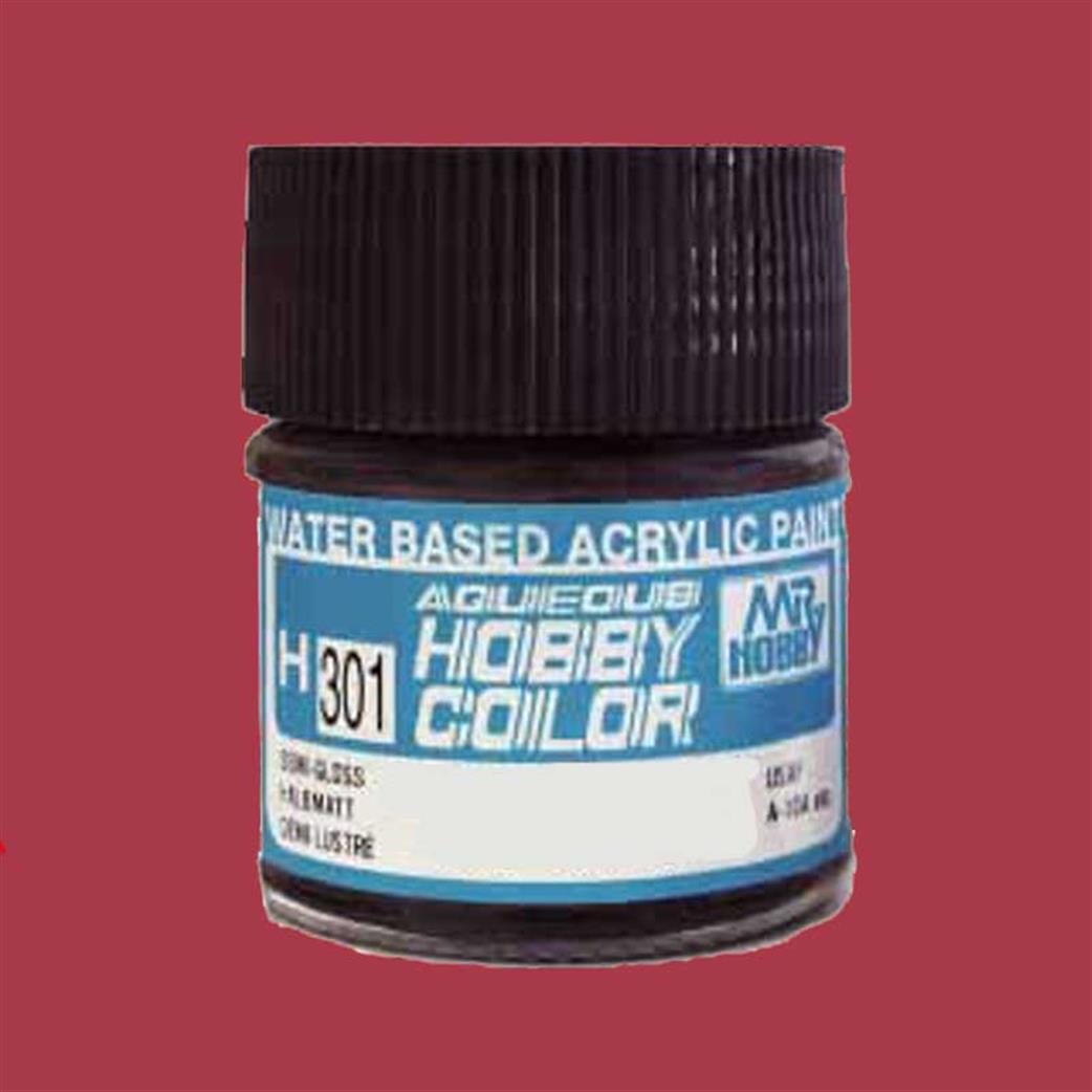 Gunze Sangyo  H87 87 Metallic Red Mr Hobby Acrylic Paint 10ml