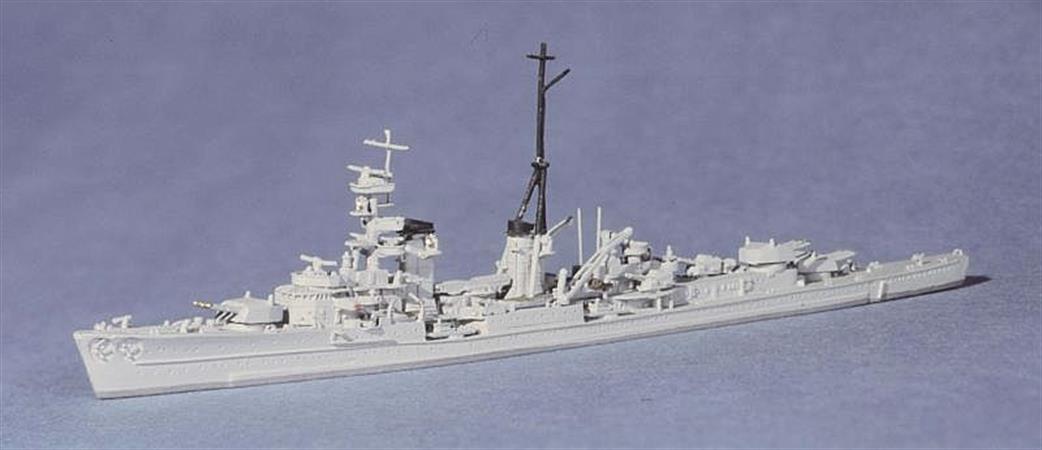 Navis Neptun 1/1250 1044 KMS Karlsruhe, the re-built K-class Light Cruiser,1940