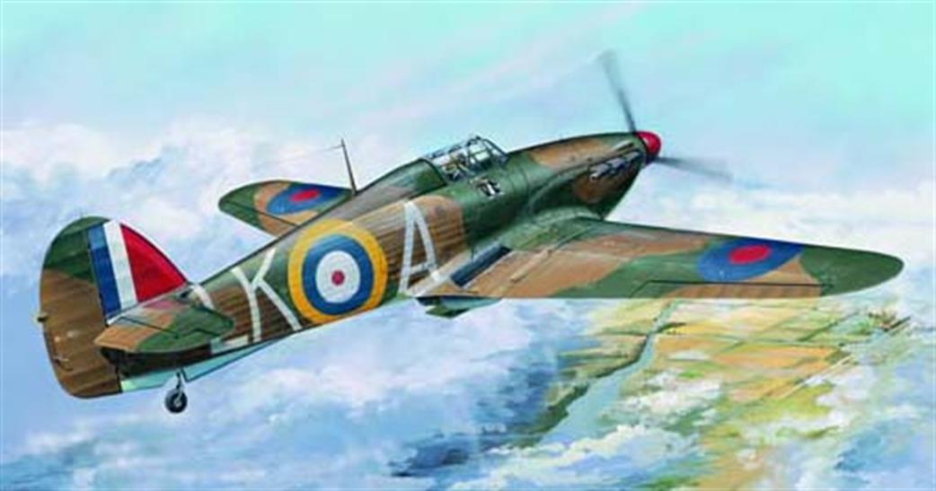 Trumpeter 1/24 02414 Hurricane Mk1 British WW2 Fighter