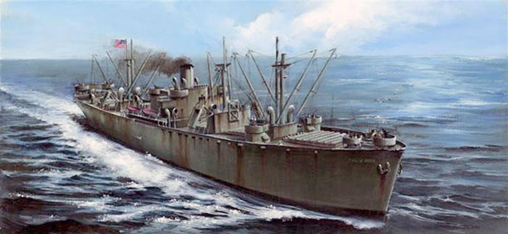 Trumpeter 1/350 05308 SS John W Brown WW2 Liberty Ship Kit