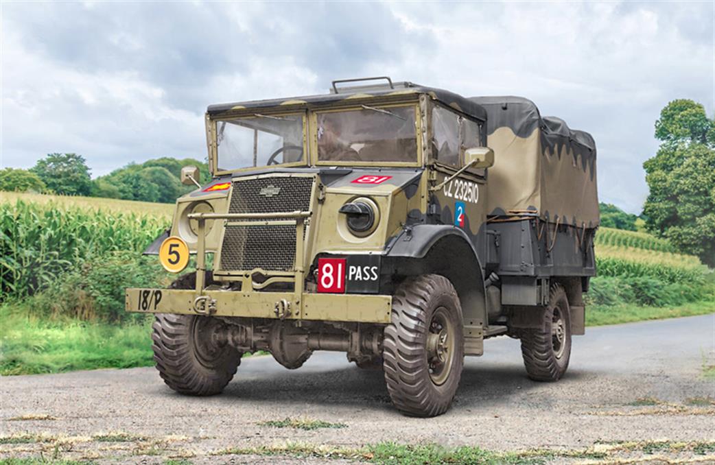 Italeri 1/35 233 Allied WW2 Chevrolet 15cwt  RR Transport Lorry Kit