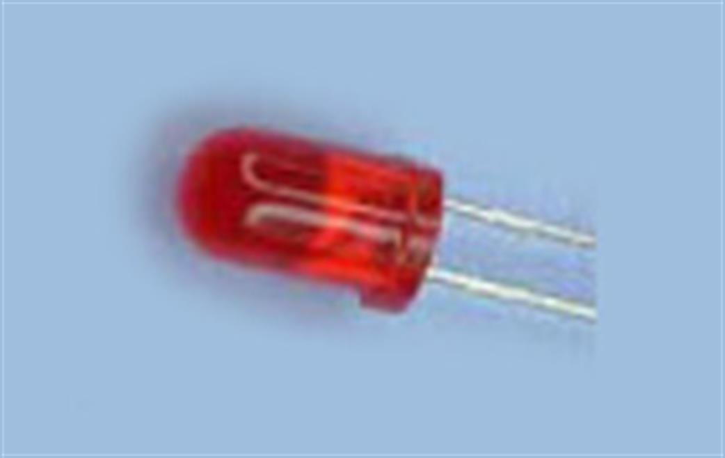 Expo  25205 5mm Red LED 12v Pack of 10