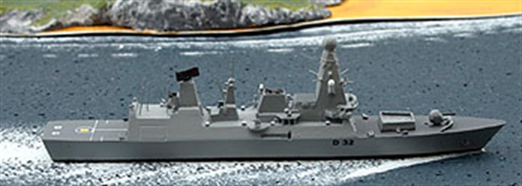 Albatros 1/1250 Alk306 HMS Daring D32 RN Type 45 Daring Class Destroyer 2007