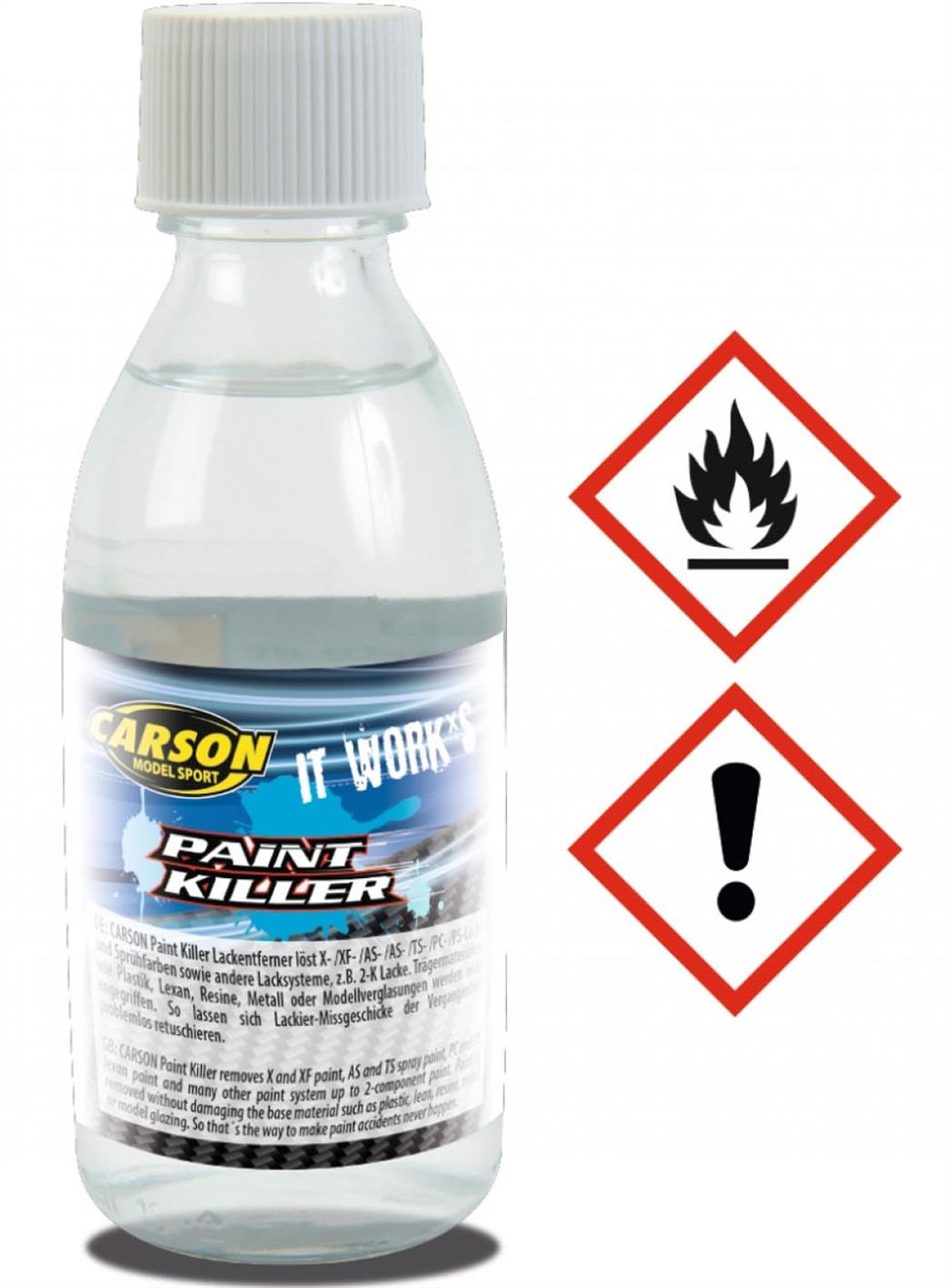 Carson 500908113 Paint Killer 100ml Glass Bottle