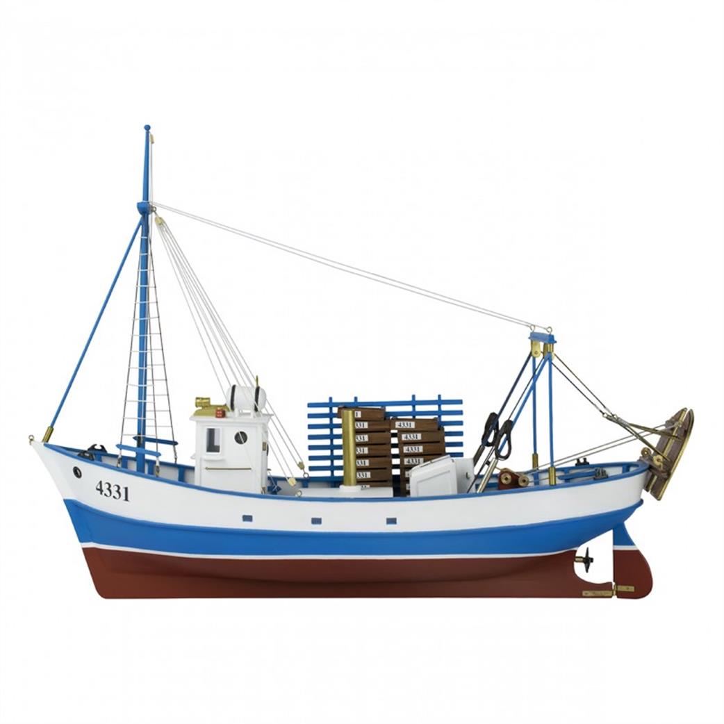 Artesania Latina 1/35 20100 Mare Nostrum Spanish Fishing Trawler Wooden Boat Kit