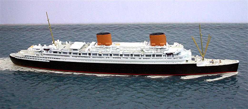 Mercator 1/1250 M513 Europa, the German record-breaking Transatlantic Liner, 1930