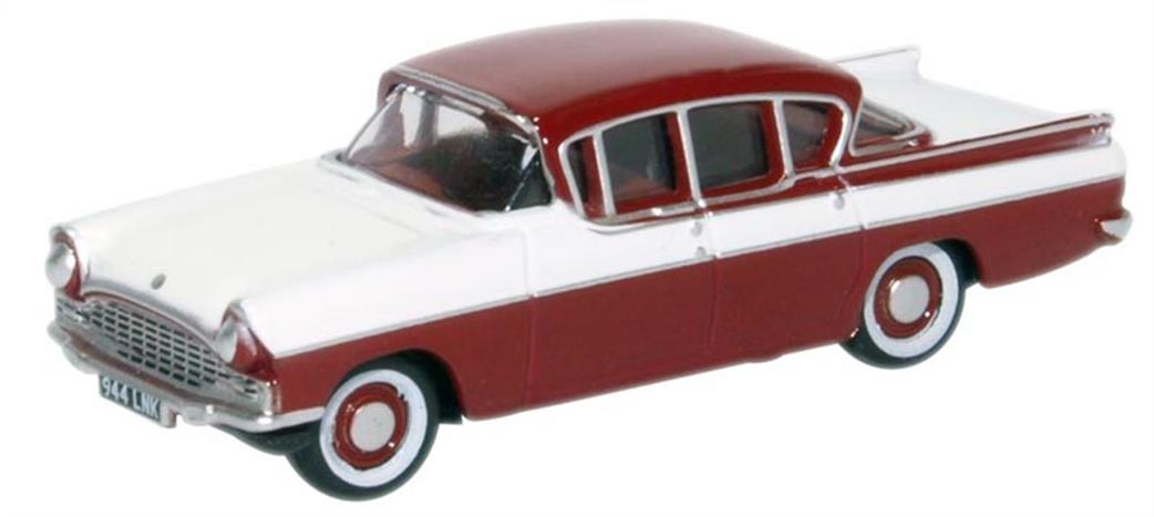 Oxford Diecast 1/76 76CRE009 Vauxhall Cresta Venetian Red/Polar White