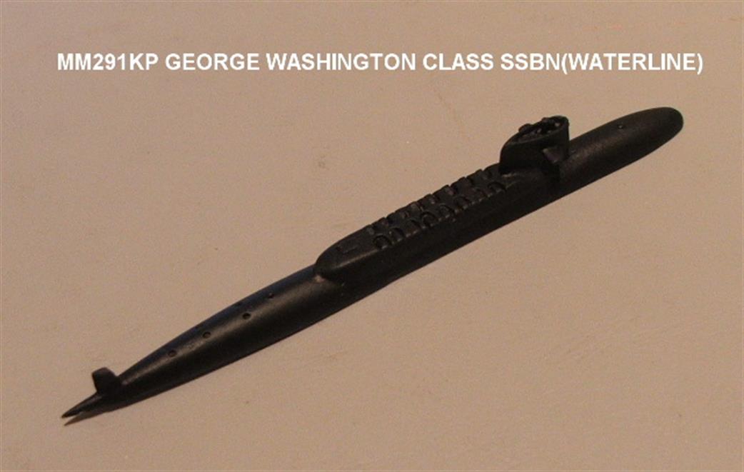 Mountford 1/1250 MM291KP George Washington Waterline Submarine Model