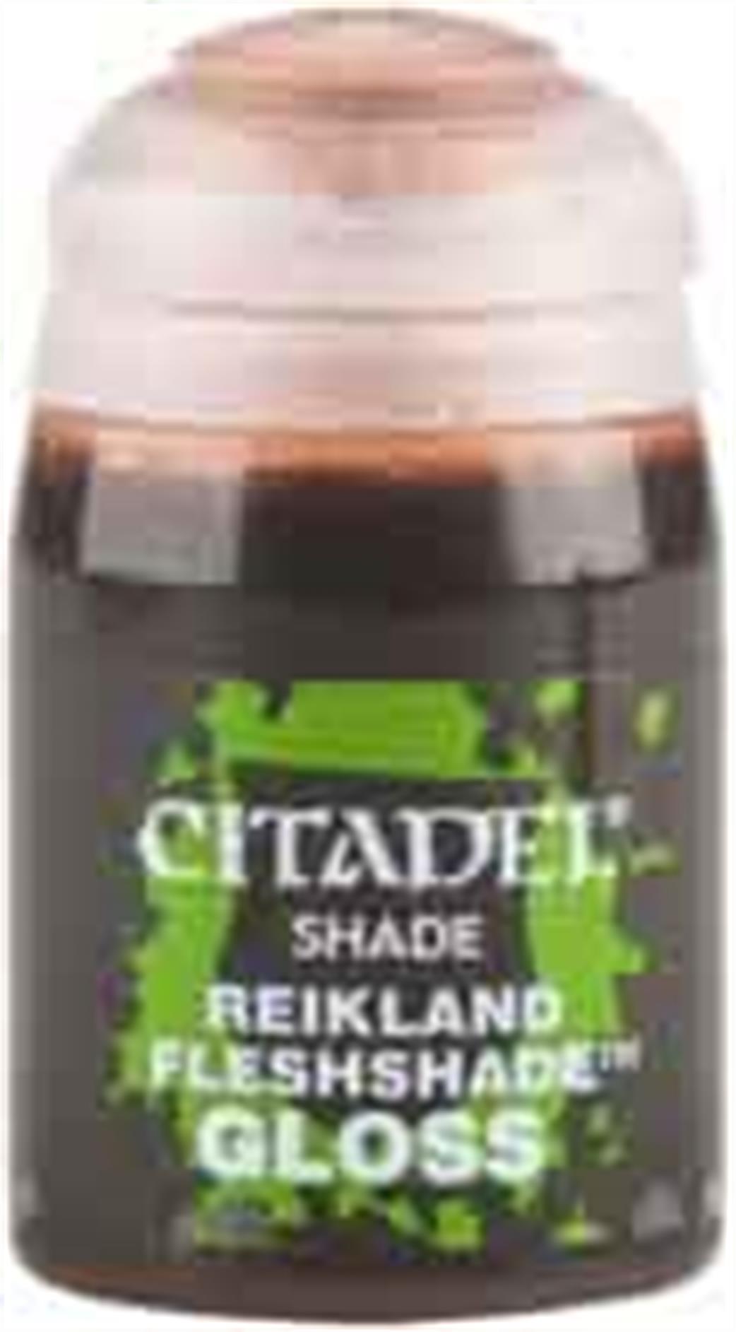 Games Workshop  24-27 Citadel Shade Reikland Fleshshade Gloss 24ml Pot