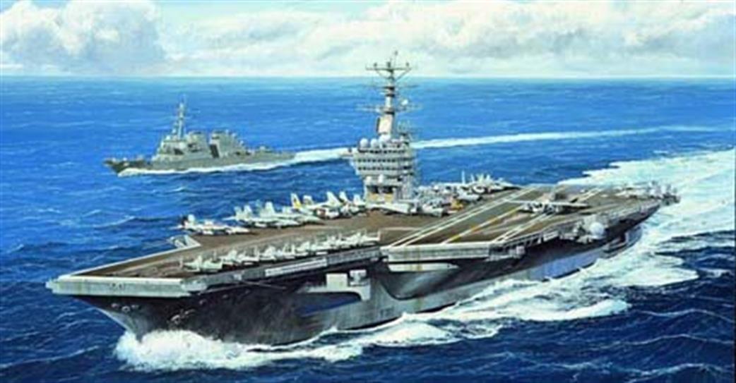 Trumpeter 1/700 05739 USS Nimitz CVN-65 2005 Tour