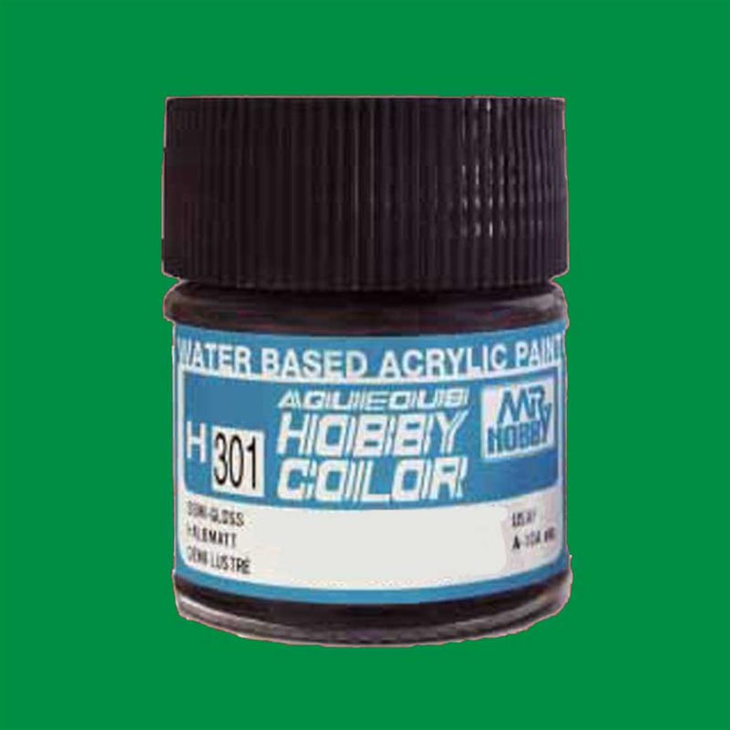 Gunze Sangyo  H6 6 Green Mr Hobby Acrylic Paint 10ml