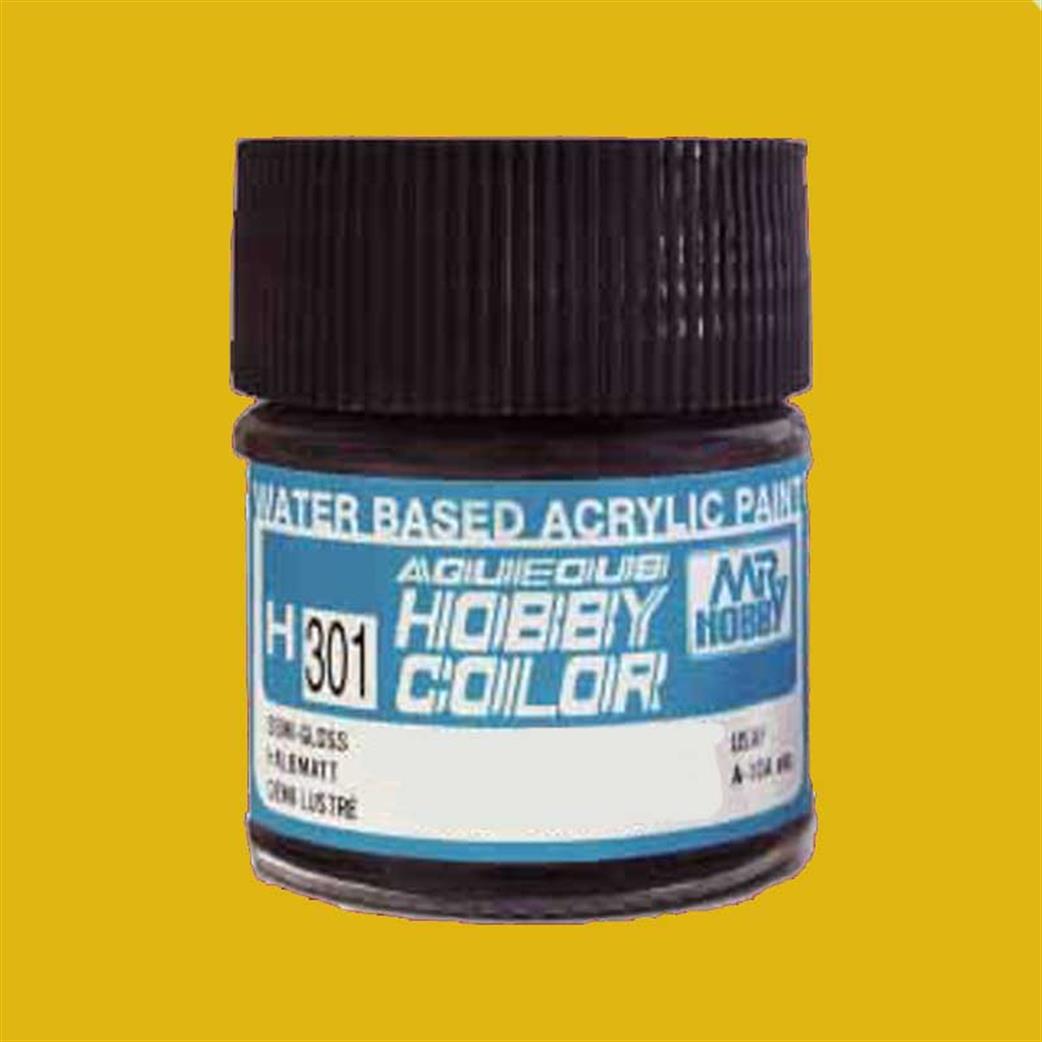 Gunze Sangyo  H9 9 Gold Mr Hobby Acrylic Paint 10ml