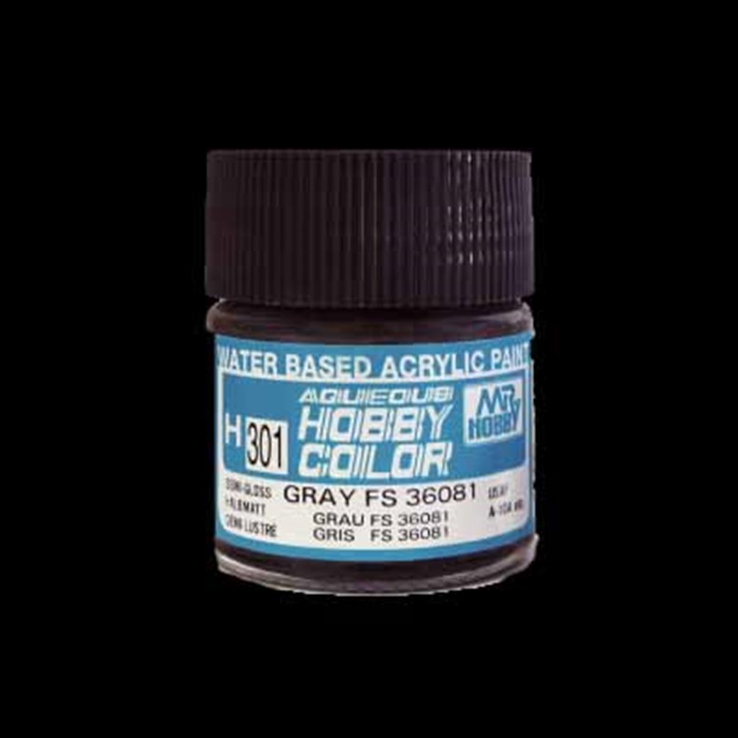 Gunze Sangyo  H2 2 Gloss Black Mr Hobby Acrylic Paint 10ml