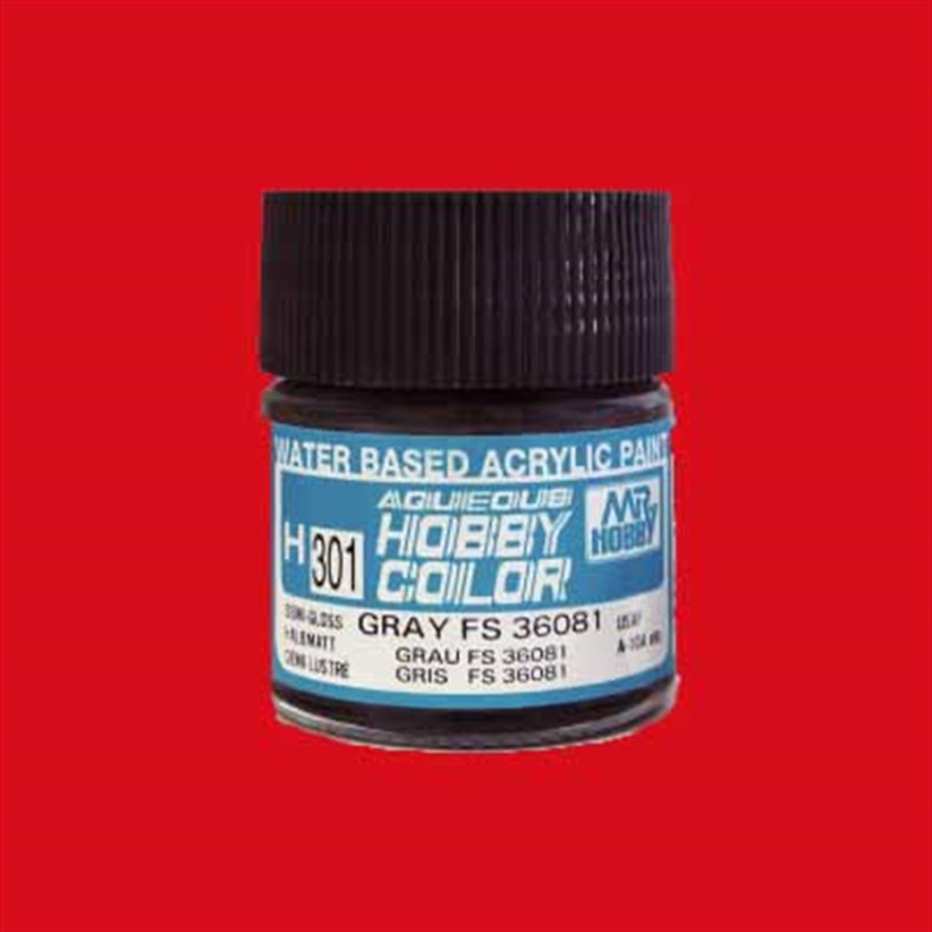 Gunze Sangyo  H13 13 Flat Red Mr Hobby Acrylic Paint 10ml