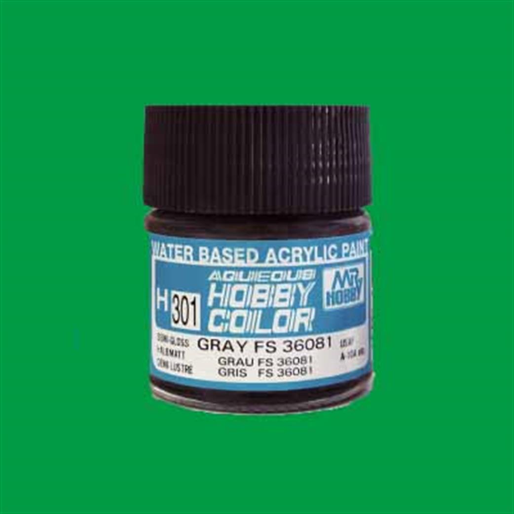 Gunze Sangyo  H26 26 Bright Green Mr Hobby Acrylic Paint 10ml