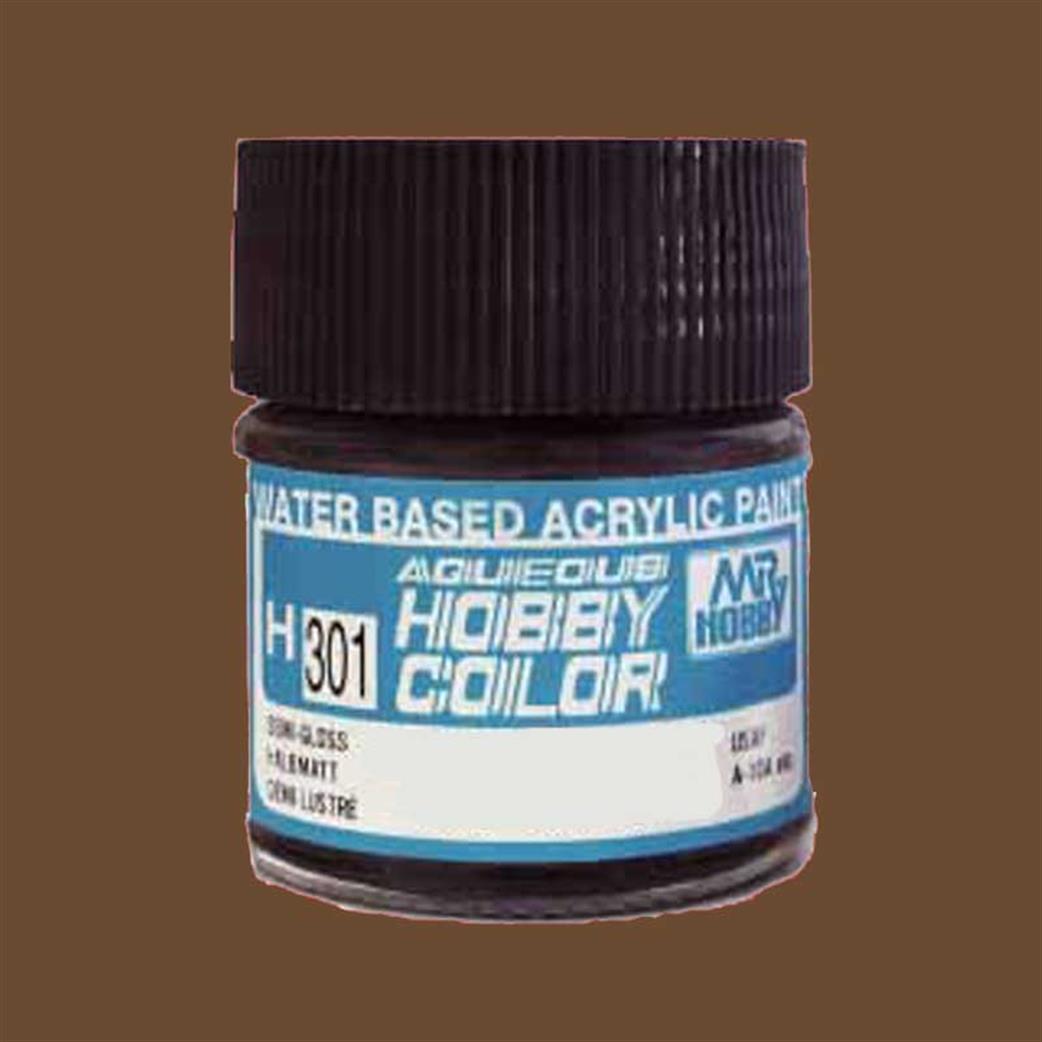 Gunze Sangyo  H37 37 Wood Brown Mr Hobby Acrylic Paint 10ml