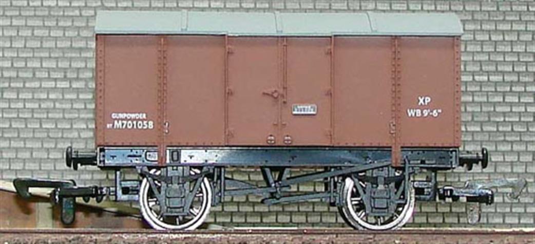 Dapol OO 4F-013-035 BR Gunpowder Van Bauxite 701059