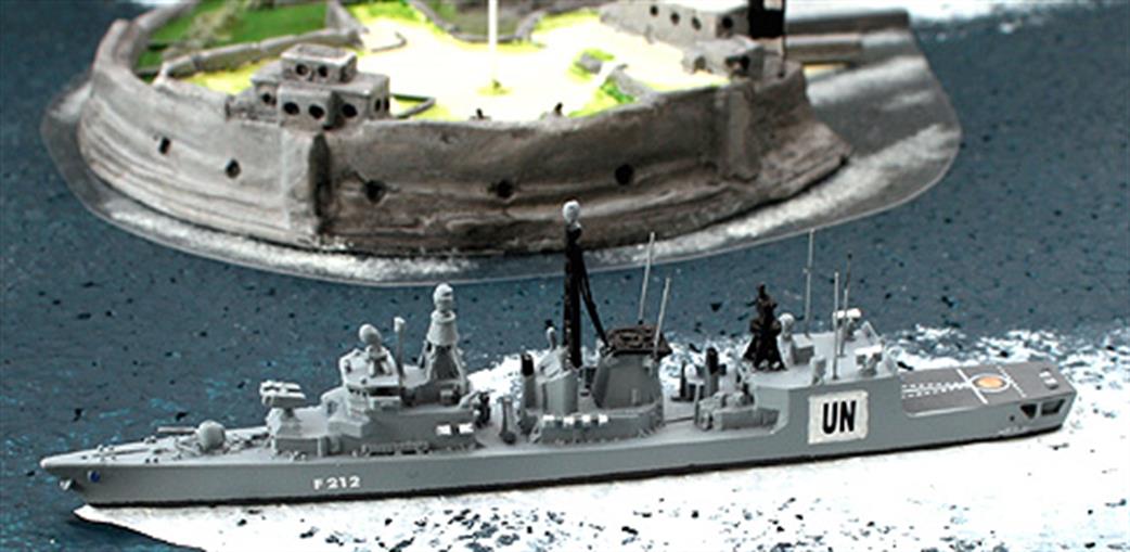 Albatros 1/1250 Alk20Ka/S Karlsruhe German Navy Frigate Class 122, 2006/07