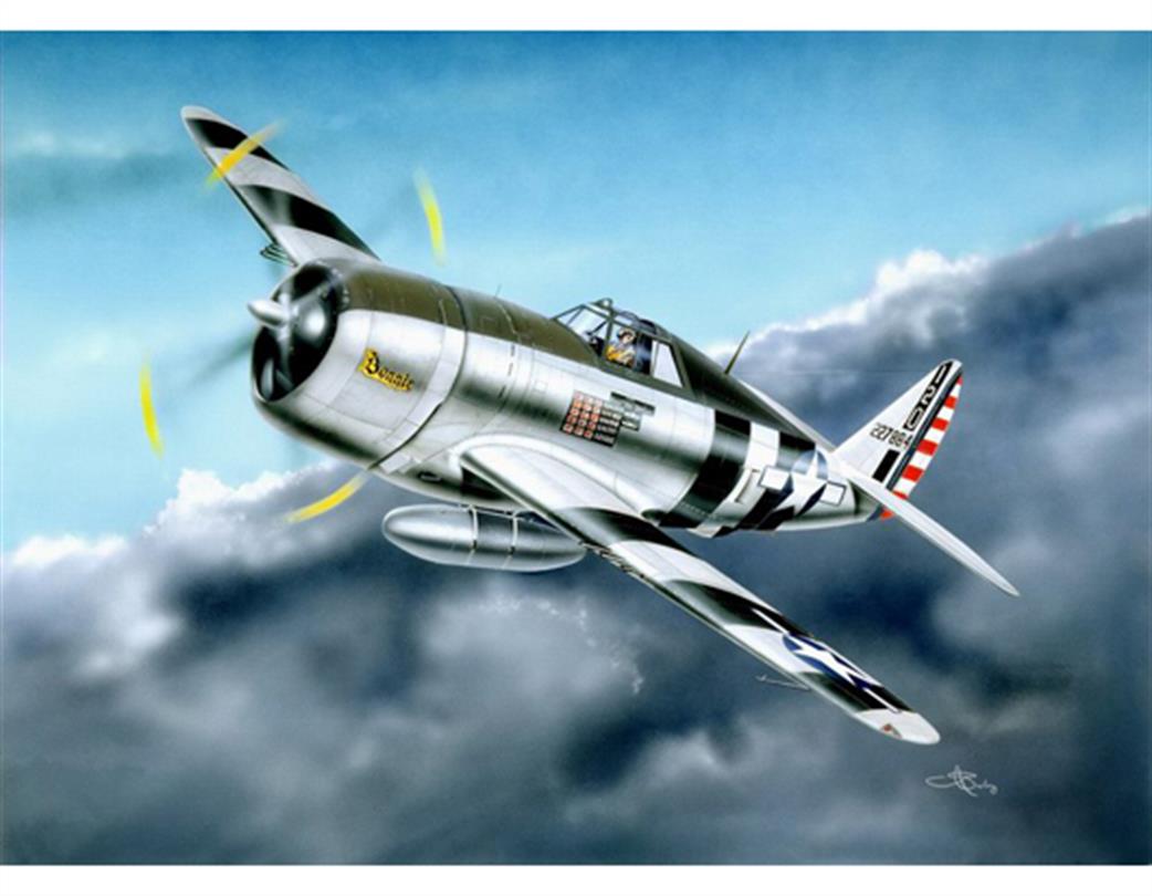 Trumpeter 1/32 02262 P-47D Thunderbolt Razorback US Airforce WW2 Fighter