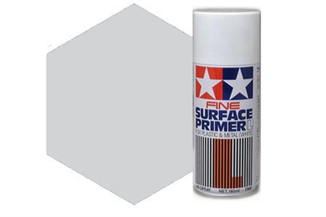 Tamiya  87064 Light Grey Fine Surface Primer 180ml Aerosol Can